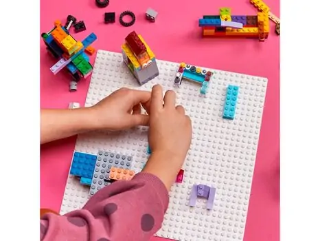 Lego Classic 11026 White Baseplate, 5 image