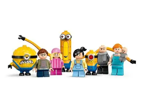 Lego Despicable Me 4 75583 Minions and Gru's Family Mansion, 6 image