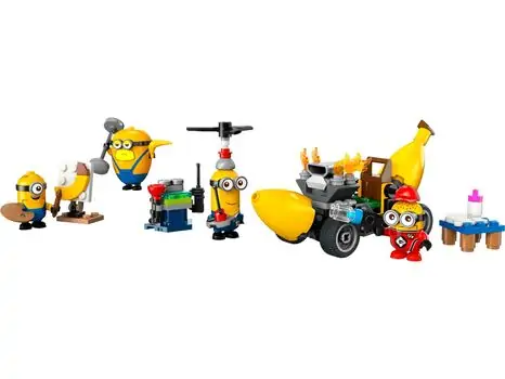 Lego Despicable Me 4 75580 Minions and Banana Car, 2 image