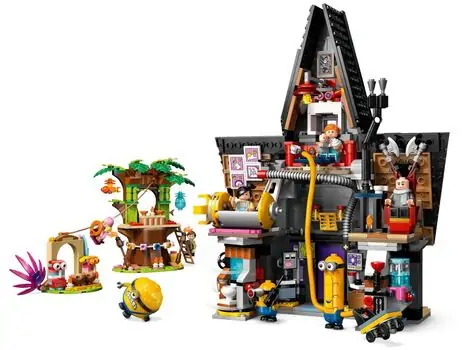 Lego Despicable Me 4 75583 Minions and Gru's Family Mansion, 3 image