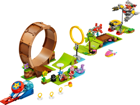 Lego 76994 Sonic's Green Hill Zone Loop Challenge, 2 image
