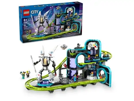 Lego City 60421 Robot World Roller-Coaster Park