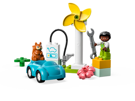 Lego Duplo 10985 Wind Turbine and Electric Car, 2 image