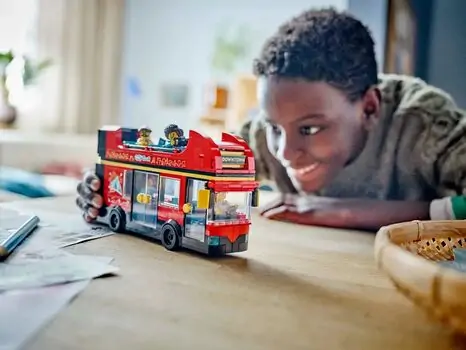 Lego City 60407 Red Double-Decker Sightseeing Bus, 9 image