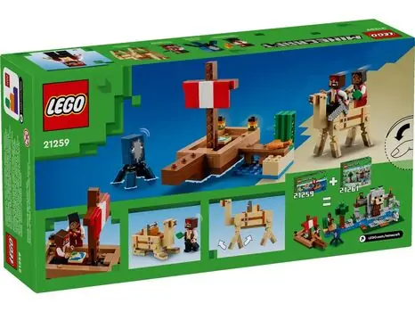 Lego Minecraft 21259 The Pirate Ship Voyage, 8 image