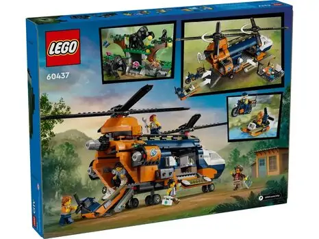 Lego City 60437 Jungle Explorer Helicopter at Base Camp, 8 image