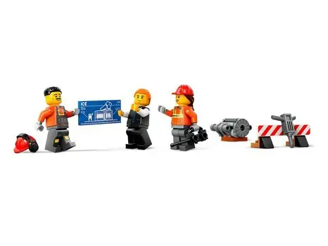 Lego City 60420 Yellow Construction Excavator, 6 image