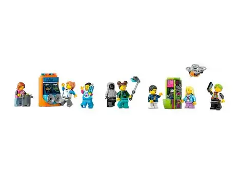 Lego City 60421 Robot World Roller-Coaster Park, 5 image