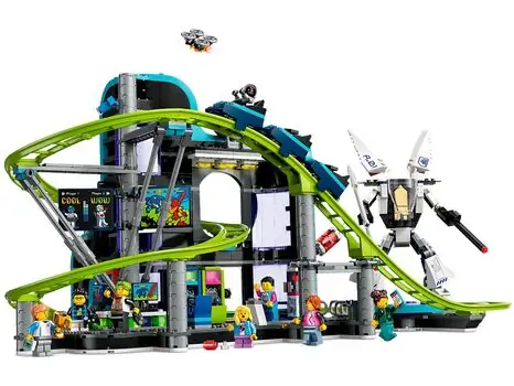 Lego City 60421 Robot World Roller-Coaster Park, 3 image