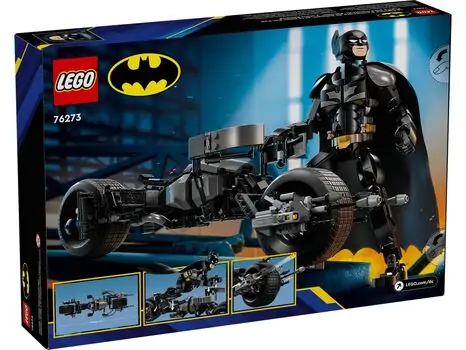 Lego Super Heroes 76273 Batman Construction Figure and the Bat-Pod Bike, 6 image