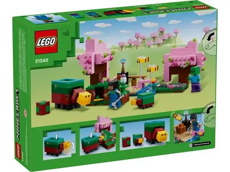Lego Minecraft 21260 The Cherry Blossom Garden, 7 image