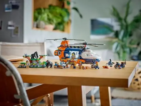 Lego City 60437 Jungle Explorer Helicopter at Base Camp, 12 image