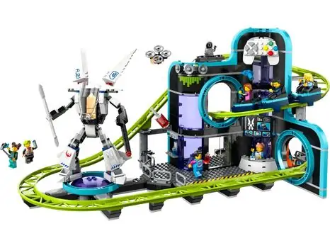 Lego City 60421 Robot World Roller-Coaster Park, 2 image