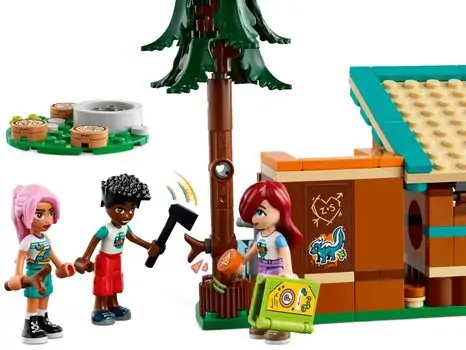 Lego Friends 42624 Adventure Camp Cozy Cabins, 4 image