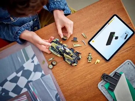 Lego Speed Champions 76923 Lamborghini Lambo V12 Vision GT Super Car, 9 image