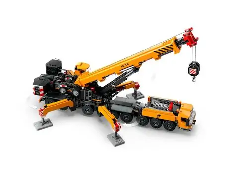 Lego City 60409 Yellow Mobile Construction Crane, 5 image