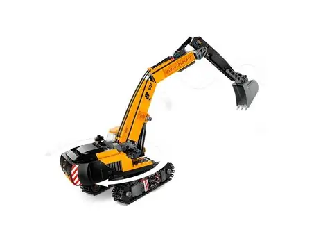 Lego City 60420 Yellow Construction Excavator, 4 image