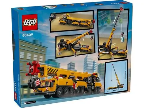Lego City 60409 Yellow Mobile Construction Crane, 7 image