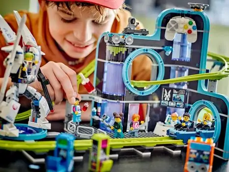 Lego City 60421 Robot World Roller-Coaster Park, 8 image