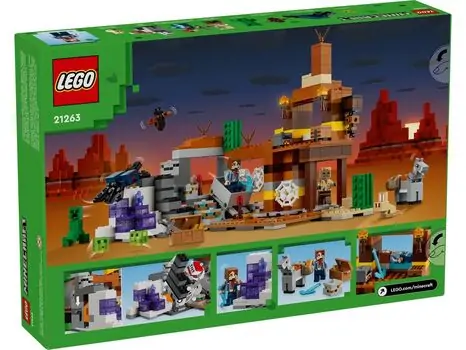 Lego Minecraft 21263 The Badlands Mineshaft, 8 image