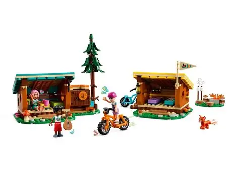 Lego Friends 42624 Adventure Camp Cozy Cabins, 3 image