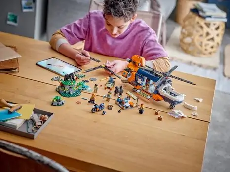 Lego City 60437 Jungle Explorer Helicopter at Base Camp, 11 image