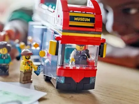 Lego City 60407 Red Double-Decker Sightseeing Bus, 10 image