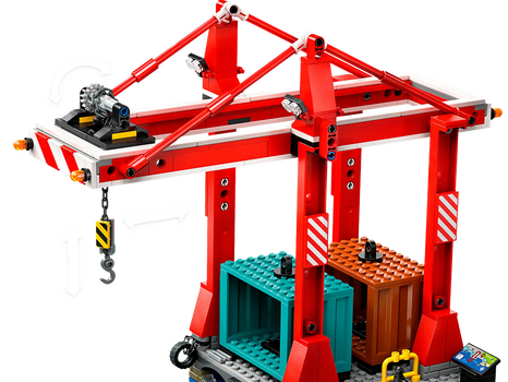 Lego City 60422 Seaside Harbor with Cargo Ship, 6 image