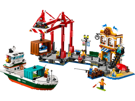 Lego City 60422 Seaside Harbor with Cargo Ship, 2 image