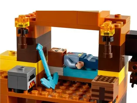 Lego Minecraft 21263 The Badlands Mineshaft, 6 image