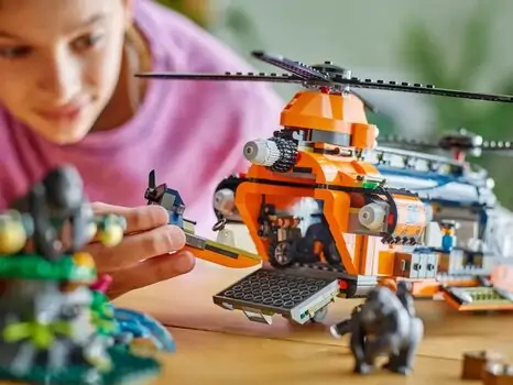 Lego City 60437 Jungle Explorer Helicopter at Base Camp, 10 image