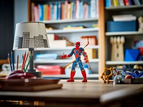Lego Marvel 76298 Iron Spider-Man Construction Figure, 7 image