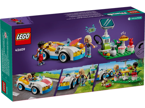 Lego Friends 42609 Electric Car and Charger, 2 image