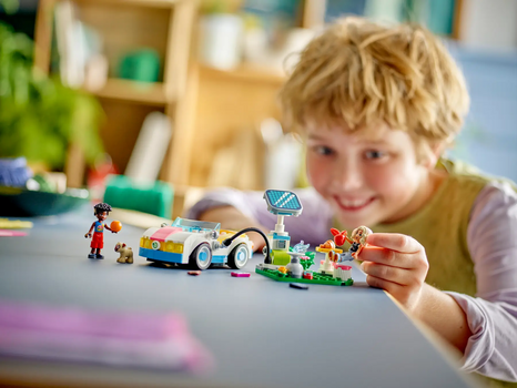 Lego Friends 42609 Electric Car and Charger, 3 image