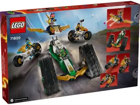 Lego Ninjago 71820 Ninja Team Combo Vehicle, 9 image