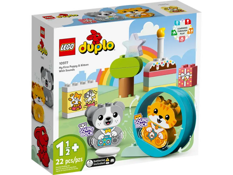 LEGO Duplo 10977 My First Puppy & Kitten With Sounds, 2 image