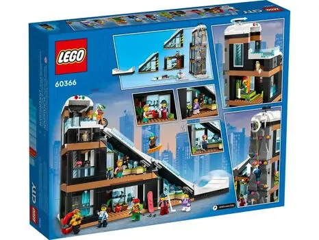 Lego City 60366 Ski and Climbing Center, 11 image