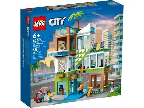 Lego City 60365 Apartment Building, 3 image