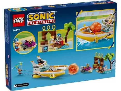 Lego Sonic 76997 Tails' Adventure Boat, 7 image