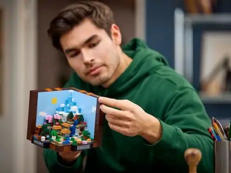 Lego Minecraft 21265 The Crafting Table, 7 image