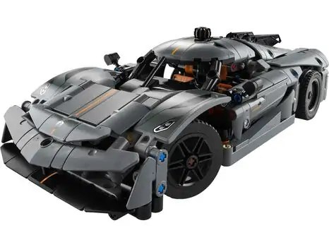 Lego Technic 42173 Koenigsegg Jesko Absolut Grey Hypercar, 2 image