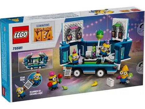 Lego Despicable Me 4 75581 Minions' Music Party Bus, 7 image