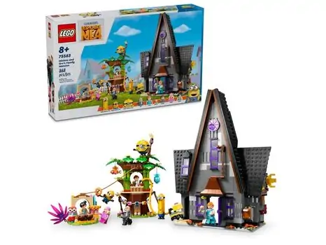 Lego Despicable Me 4 75583 Minions and Gru's Family Mansion