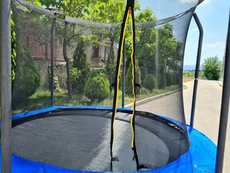 Metal & Plastic Trampoline 244cm 8FT - ბატუტი, 2 image