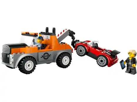 Lego City 60435 Tow Truck and Sports Car Repair, 2 image