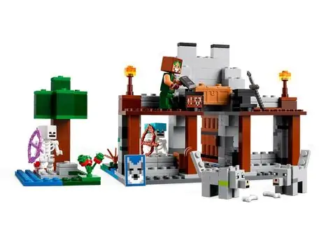 Lego Minecraft 21261 The Wolf Stronghold, 3 image