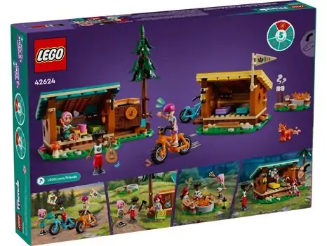 Lego Friends 42624 Adventure Camp Cozy Cabins, 7 image