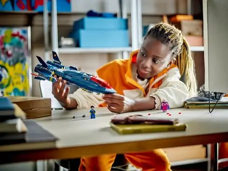Lego Super Heroes 76281 X-Men X-Jet, 9 image