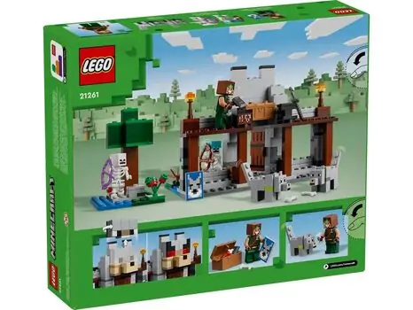 Lego Minecraft 21261 The Wolf Stronghold, 6 image