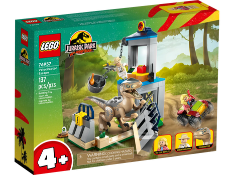 Lego Jurassic World Velociraptor Escape 76957, 2 image